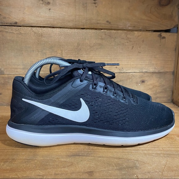 Nike Shoes - Nike Flex 2016 Run Running Sneakers Shoes 830751-001 Black/White Womens Size 8.5